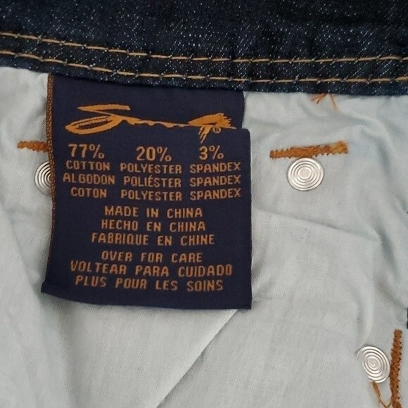 NWT SEVEN 7 DENIM LOW RISE JEAN SHORTS SIZE 6 DARK WASH - Picture 13 of 14